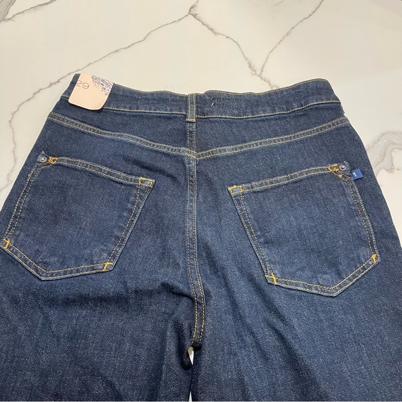New Anthropologie Pilcro The Split Straight Jeans Sz 29 NWT - Picture 6 of 15